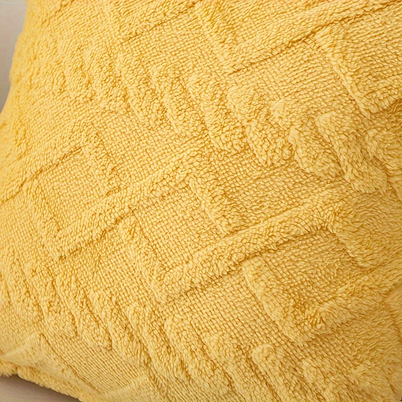 Double-sided Plush Pillow With Pillow Core, With Invisible Zipper,  Detachable And Washable Design Throw Pillow For Bedroom Sofa Couch Bed Home  Decor - Temu