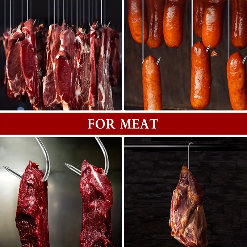 10 20pcs Meat Hooks Butcher Hooks For Hanging Beef S Hooks Premium