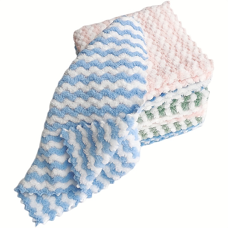 9.84in Quick-dry Towel Dual-use Dishwashing Cloth