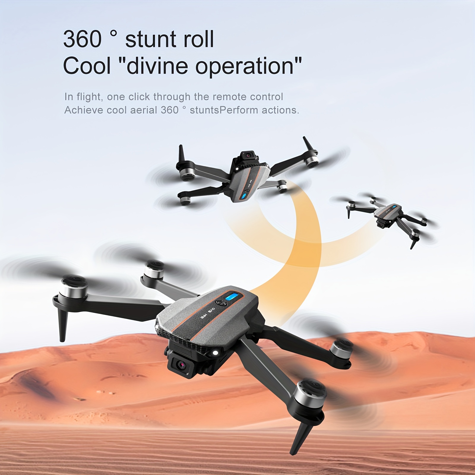 s91 remote remote control drone with hd dual camera adjustable headless mode track flying one key surround smart follow brushless motor drone self with optical flow positioning function details 12