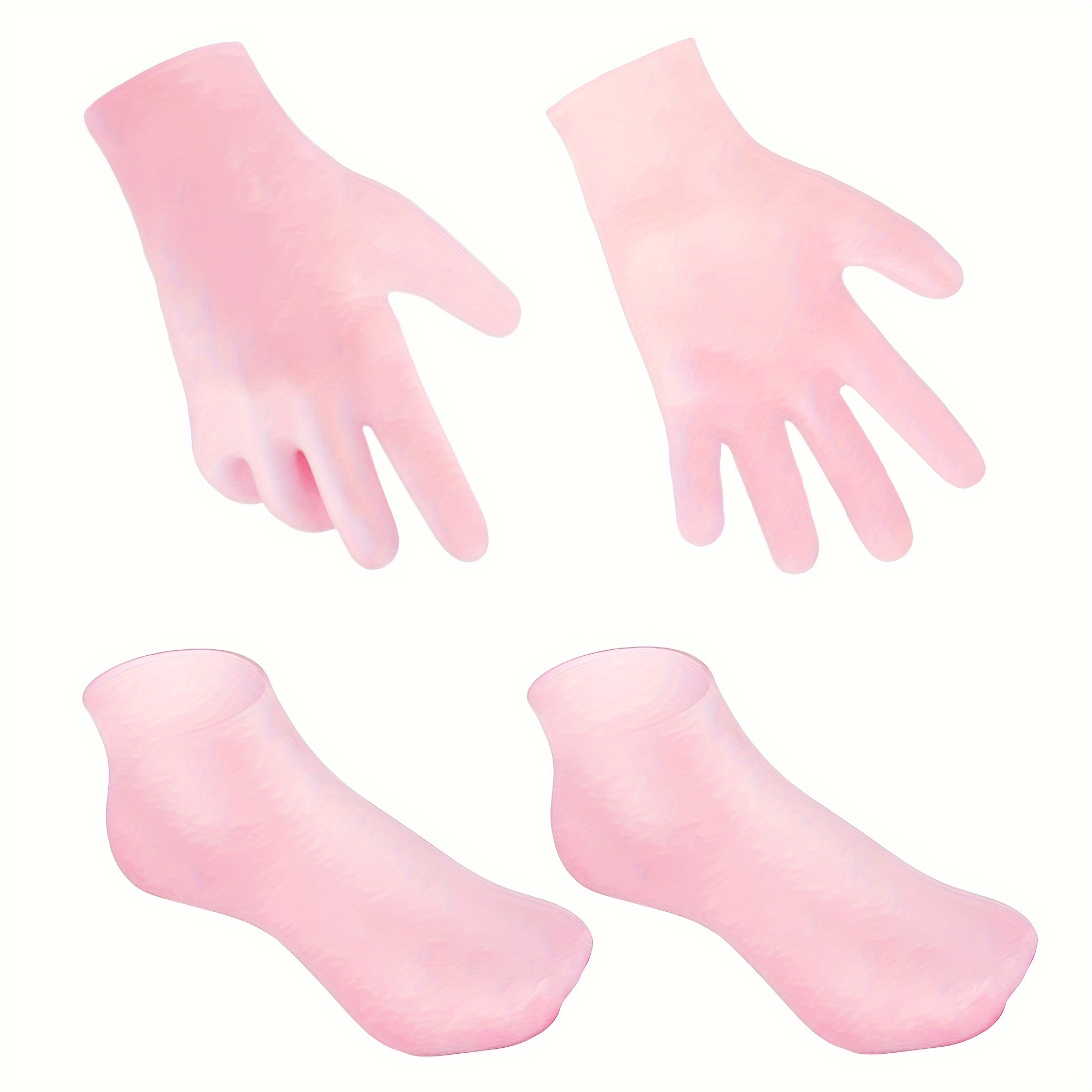 Cribun Gants hydratants à écran tactile Ensemble de chaussettes