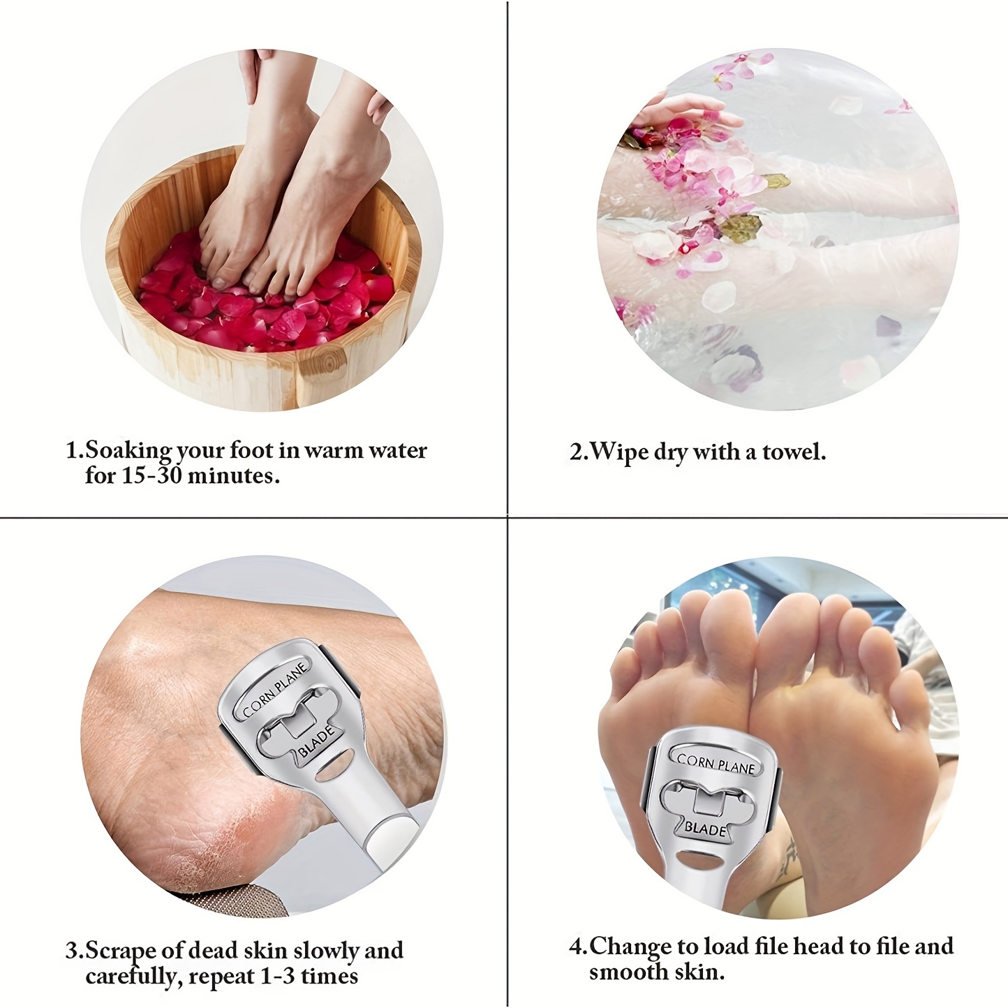 Callus Remover, Treat Your Feet to a Smoothing Luxury Pedicure