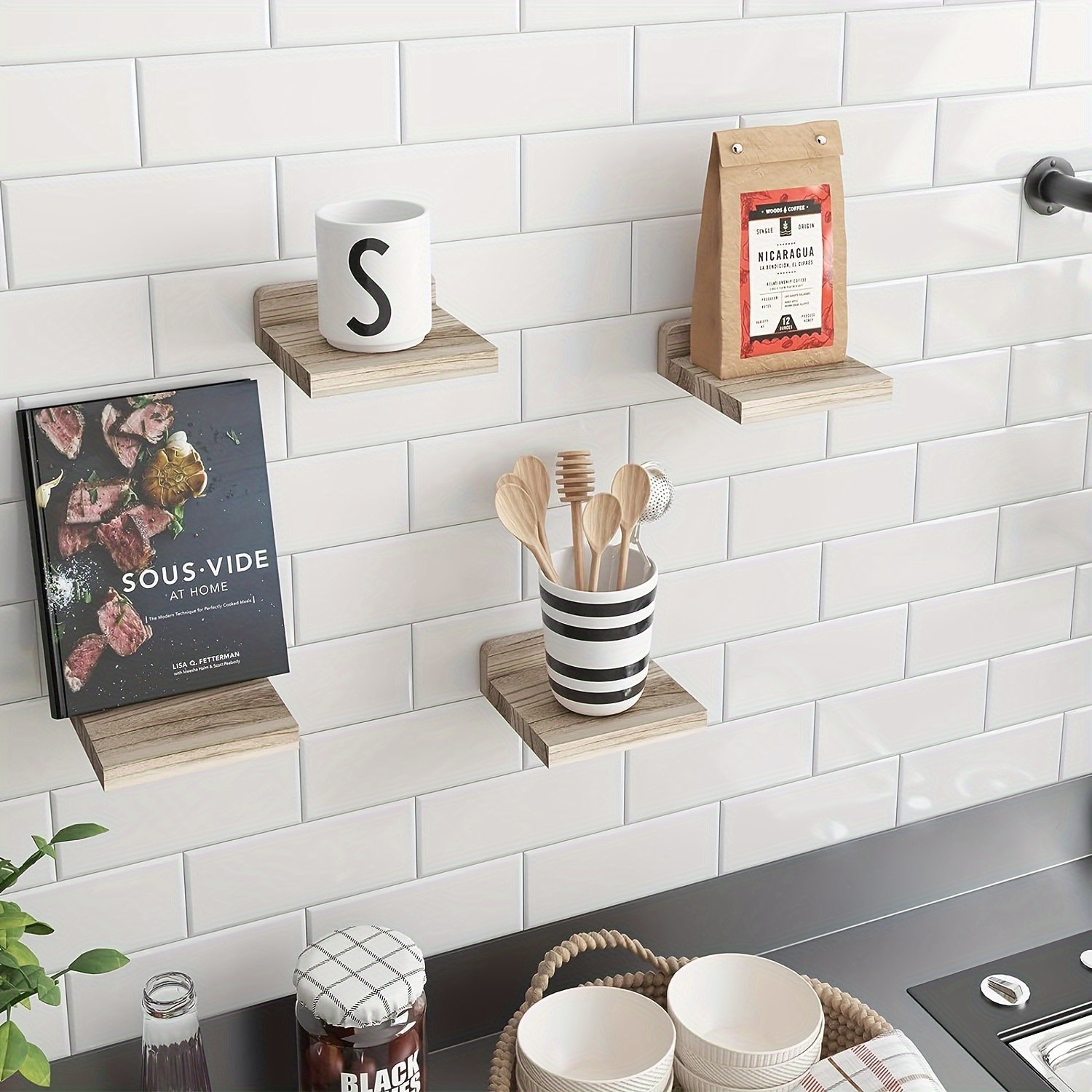 Living Nostalgia Kitchen Wall Organiser 