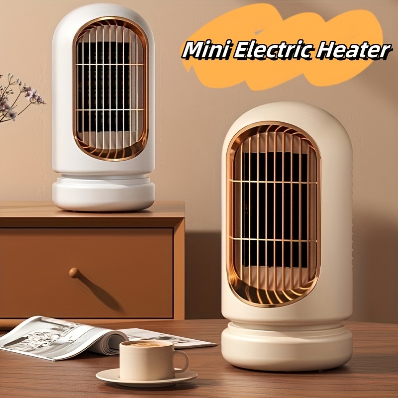 Portable Ceramic Space Heater Mini Electric Heater With - Temu