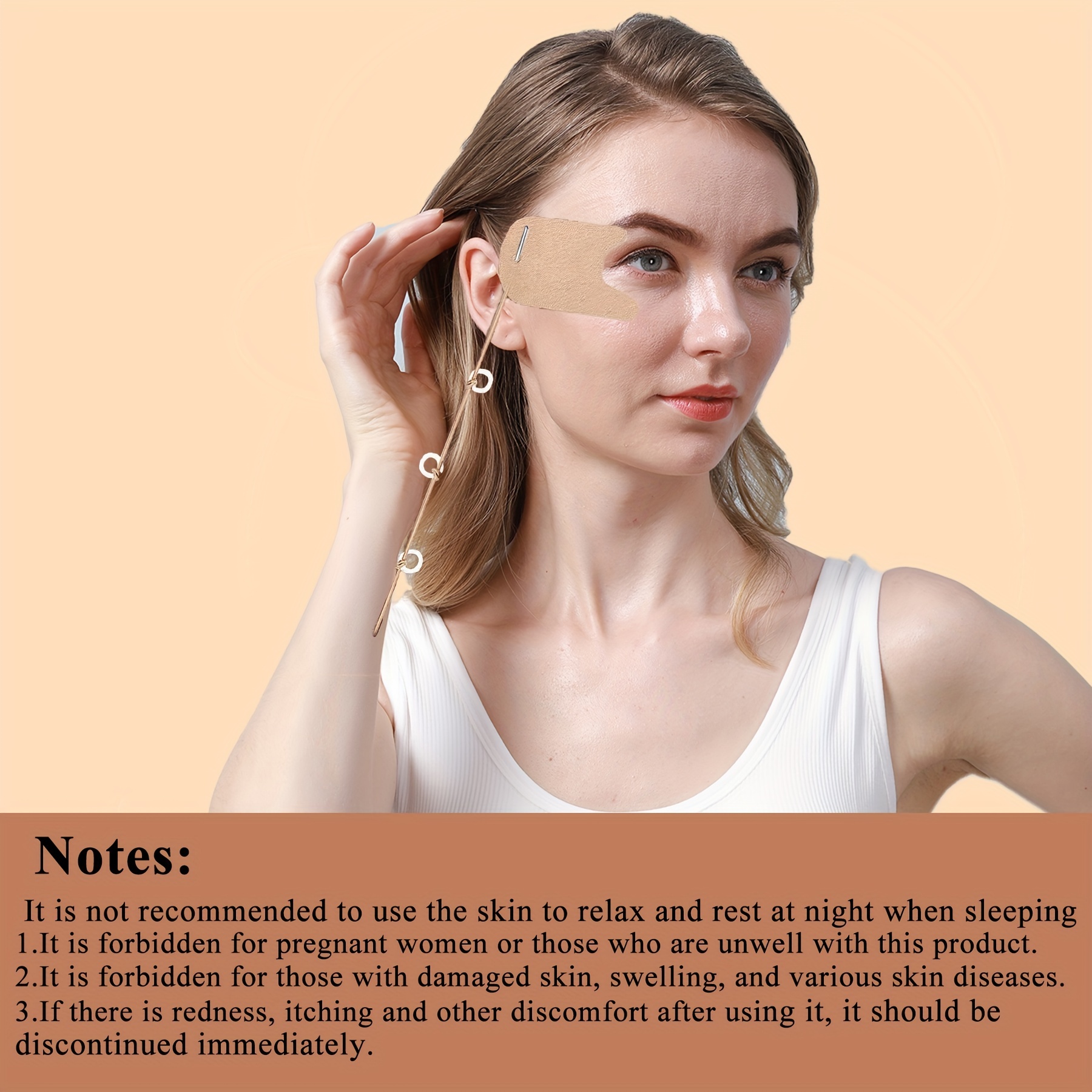 Invisible V Line Facelift Tape for Neck and Eyes