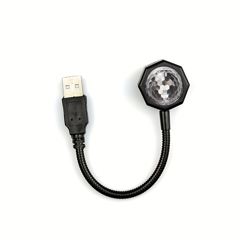 1pc Auto Atmosfeer Geluidsgestuurde Lichtjes LED USB Licht - Temu