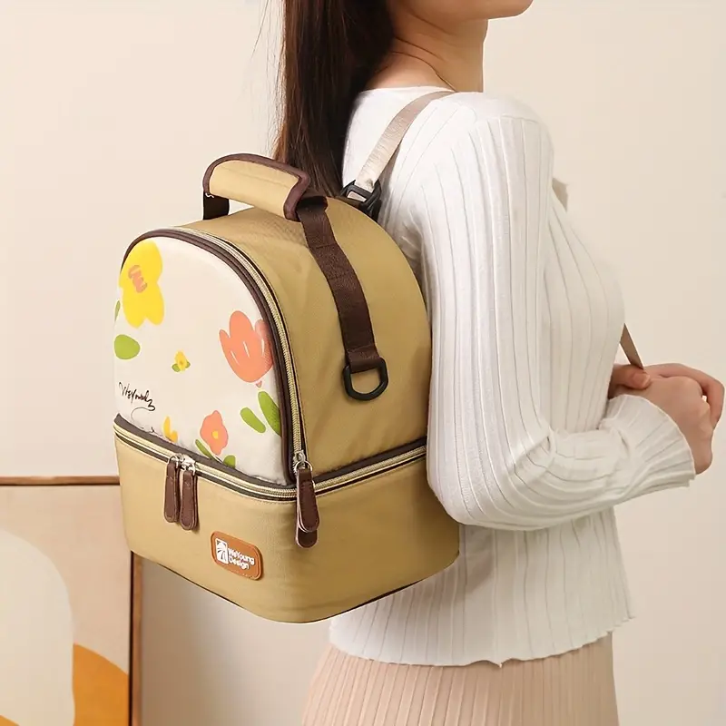 New Fashion Multifunctional Mommy Bag Backpack Double layer - Temu