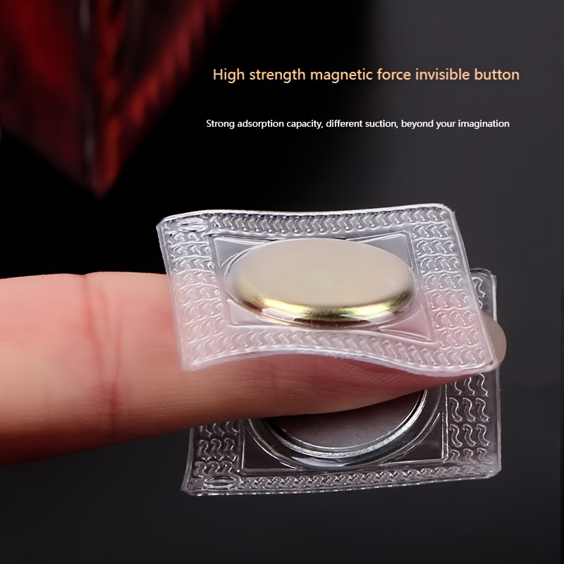 The High-grade PVC Soft Magnetic Button Bag Clothes Button Magnet Strong  Suction Contact Magnetic Snap Toggle - Price history & Review, AliExpress  Seller - OANDK Official Store
