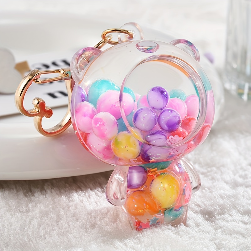 Soft Plush Charm Flower Keychain Backpack Accessories Ornaments Lanyard  Strips