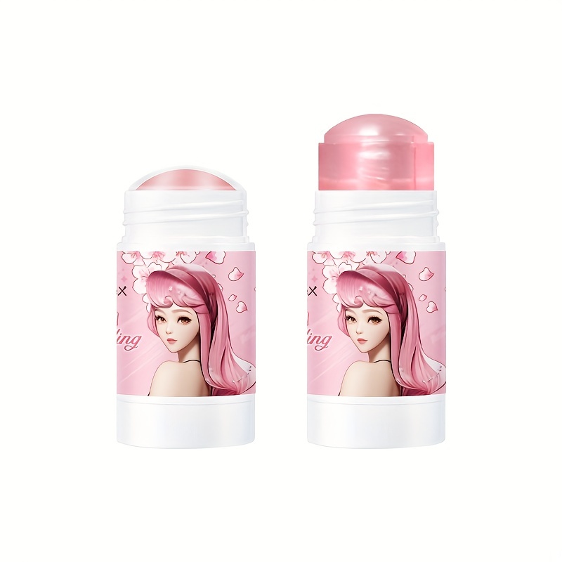 

1pc Aloe/cherry Blossom Hair Styling Stick, Long-lasting Hair Styling Wax, Moisturizing Hair Wax Hair Fluffy Styling Stick With Oil-free Formula, With Plant Squalane