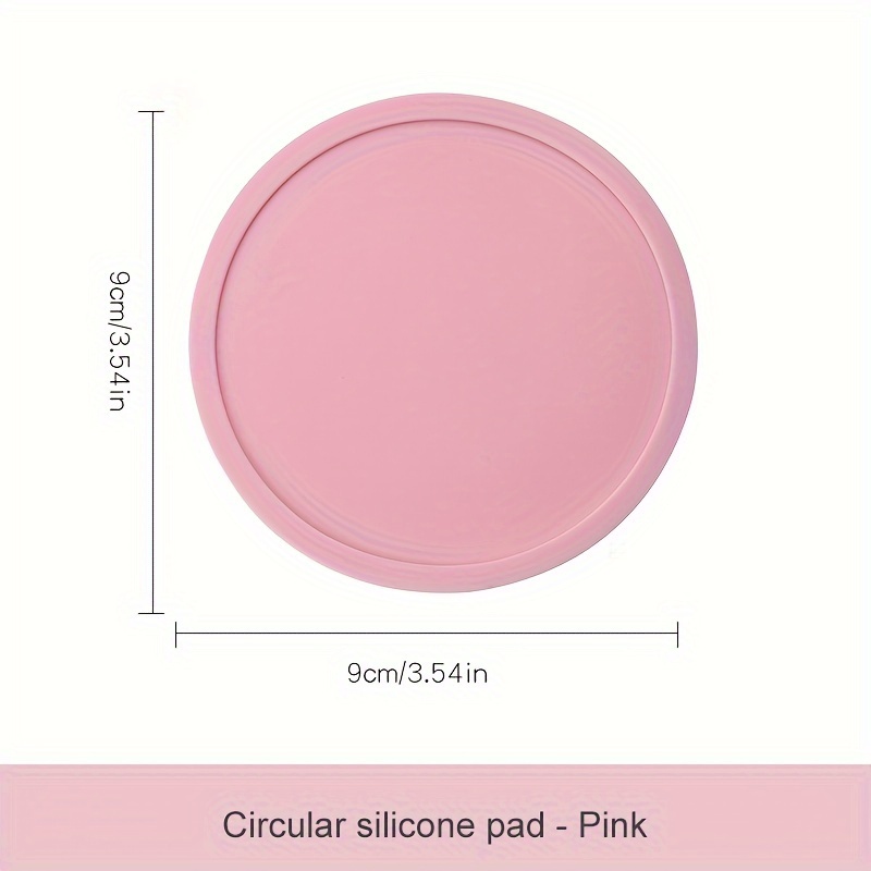 1pc Silicon Sealing Wax Board Pad, Wax Seal Stamps Silicone Mold Pad, Fire Paint Seal Pad, Reusable Silicone Pad, For Wax Sealing Projects, Sealing Fixer Envelope Invitation Diy Making Tool[]