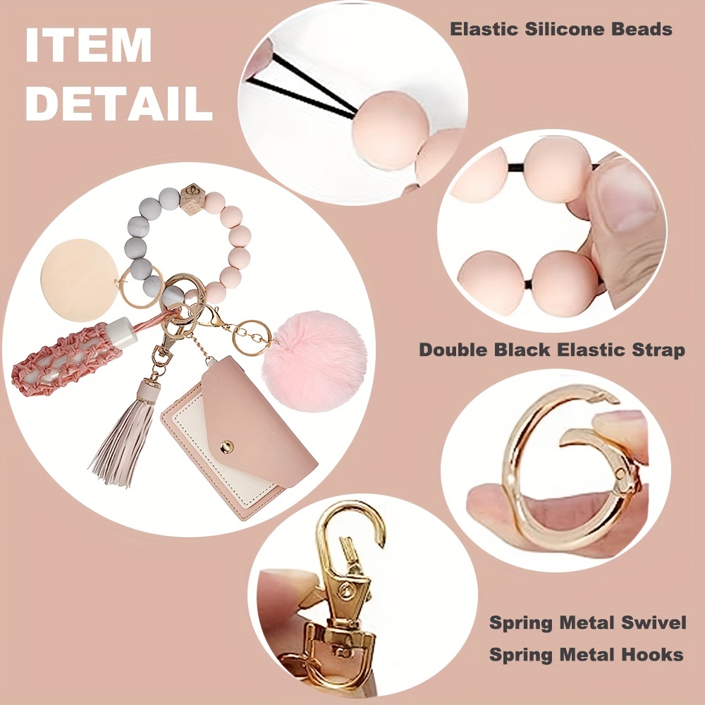 Purchase Wholesale silicone bead keychain. Free Returns & Net 60