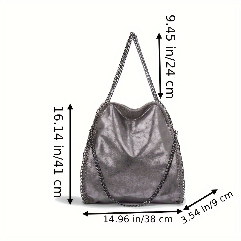  Bolsos grandes de cuero para mujer, bolso de bolsillo de  diseñador para mujer, bolso de hombro, Negro -, Elegante : Ropa, Zapatos y  Joyería