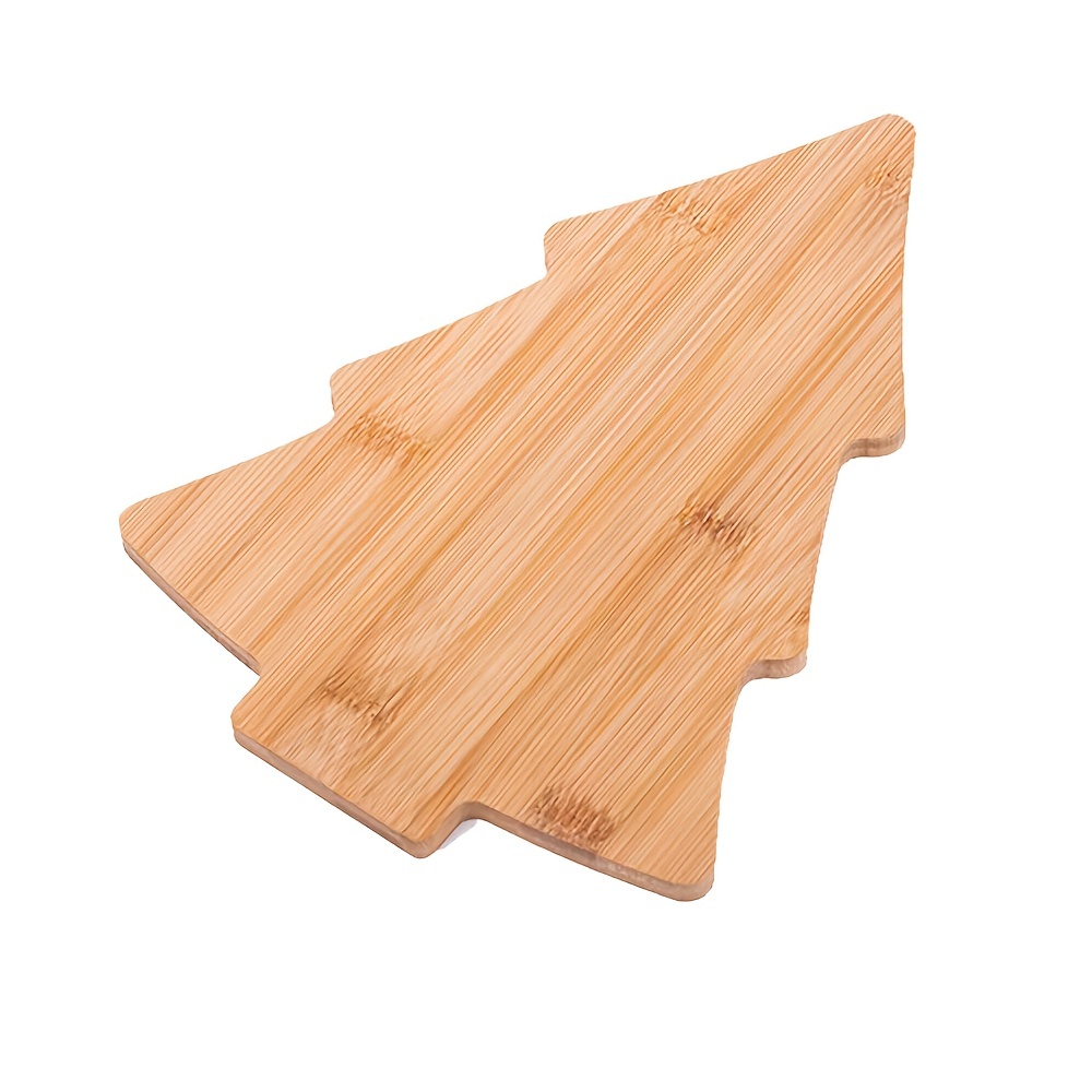 Christmas Tree Customizable Cutting Board Kitchen Christmas Decor The  Spirit of Christmas Word Tree Wooden Bamboo Chopping Board