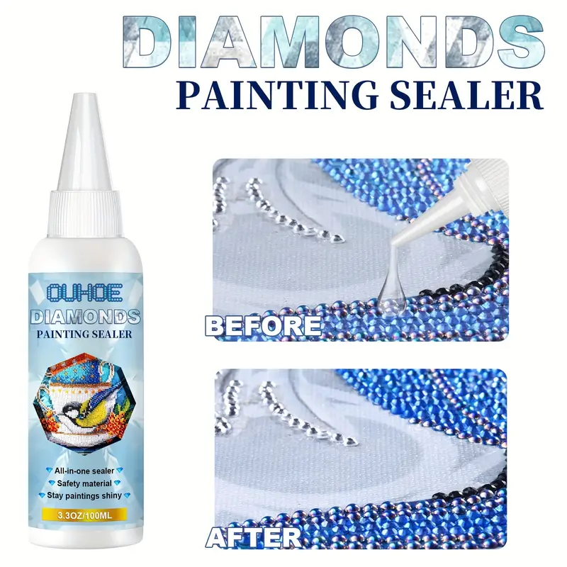 Handicrafts Diamond Painting Sealant Diamond Painting Oil Painting  Protective Adhesive 5D Diamond Painting Puzzle Sealant
