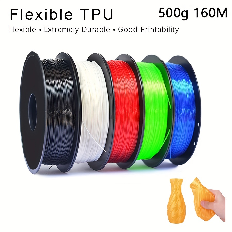 1 Roll Easythreed Tpu Flexible Filament 3d Printing Soft - Temu