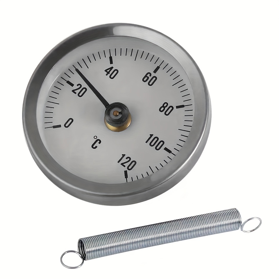 Clip on Pipe Clamp Thermometer - Clip on Thermometer Pipe Temperature Gauge  for