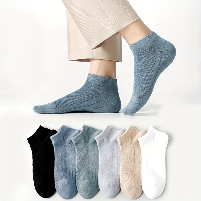 Calcetines tobilleros para mujer, delgados, atléticos, para correr, de  corte bajo, calcetines cortos (5/8 pares)