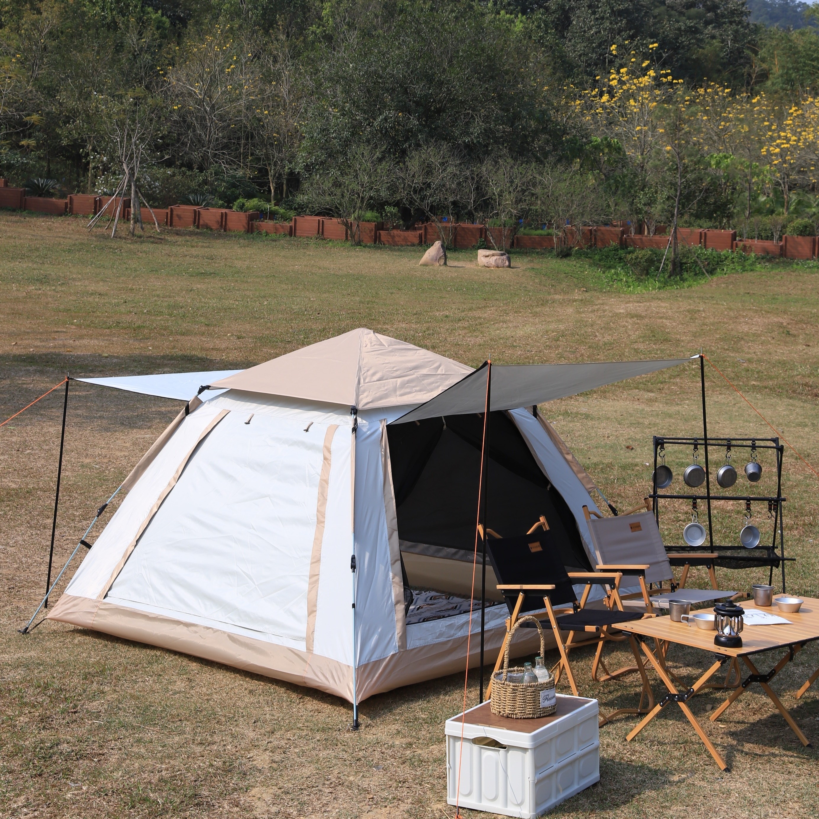 Tente LAFGUR, tente de Camping de capacité d'isolation forte