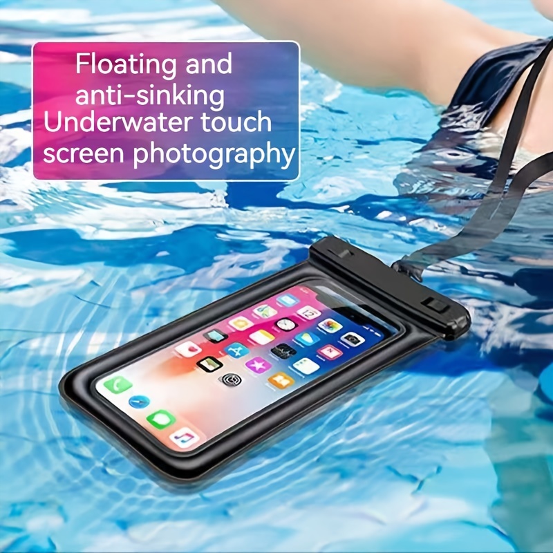  smartlle Waterproof Phone Pouch, Universal Waterproof Phone Case,  Dry Bag Outdoor Beach Bag for iPhone 13 12 11 Pro Max XR SE XS 8 7 6S Plus,  Samsung Galaxy, Moto, and