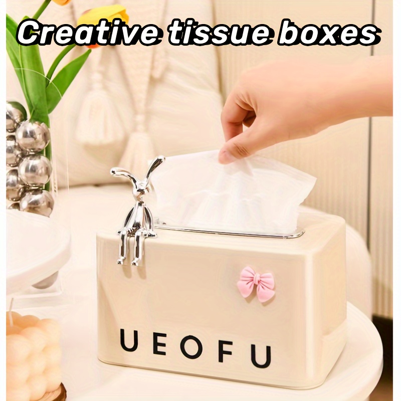 Multi functional Woven Tissue Box Household Rectangular - Temu
