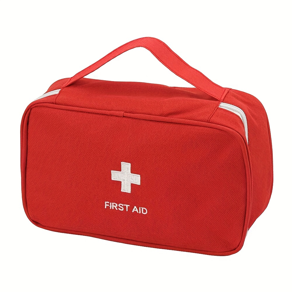 1PC First Aid Bag - First Aid Kit Bag Without First Aid Accessories Empty,  For Home Outdoor Travel Camping Hiking, Mini Empty Medical Storage Bag, Por
