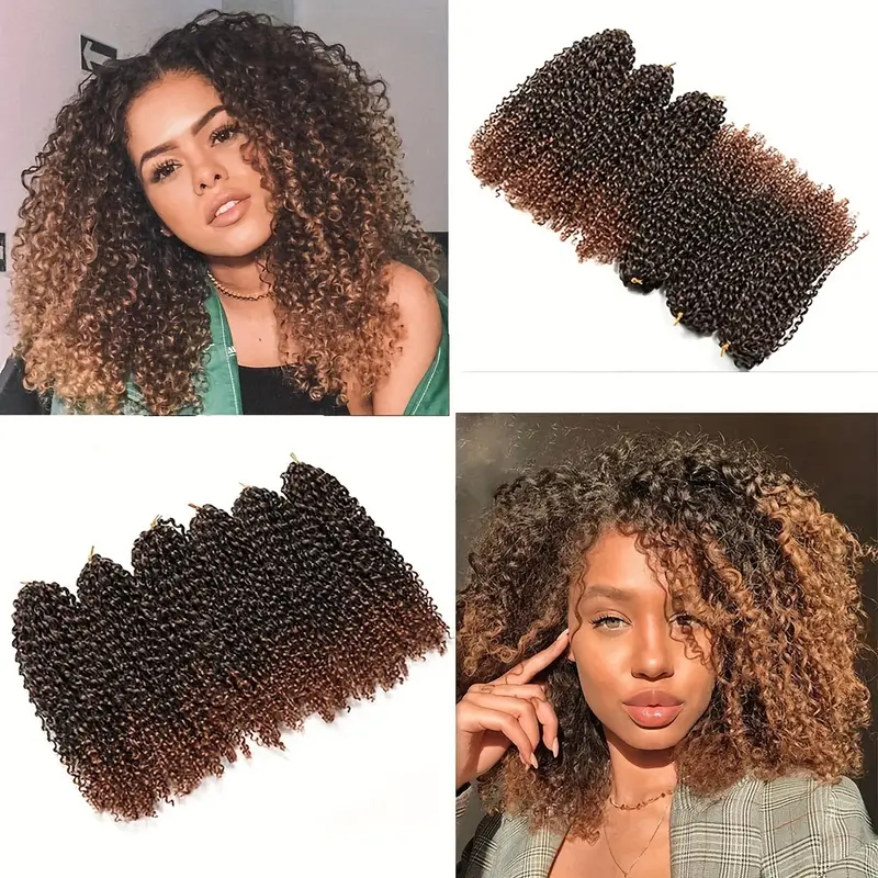 Passion Twist Crochet Cheveux Synthétiques Bouclés Tressage Extensions De  Cheveux Pour Les Femmes Printemps Torsion Tresses - Temu France