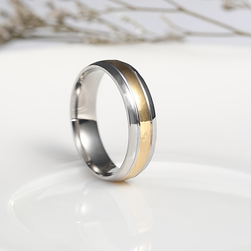 Stainless Steel Wedding Ring