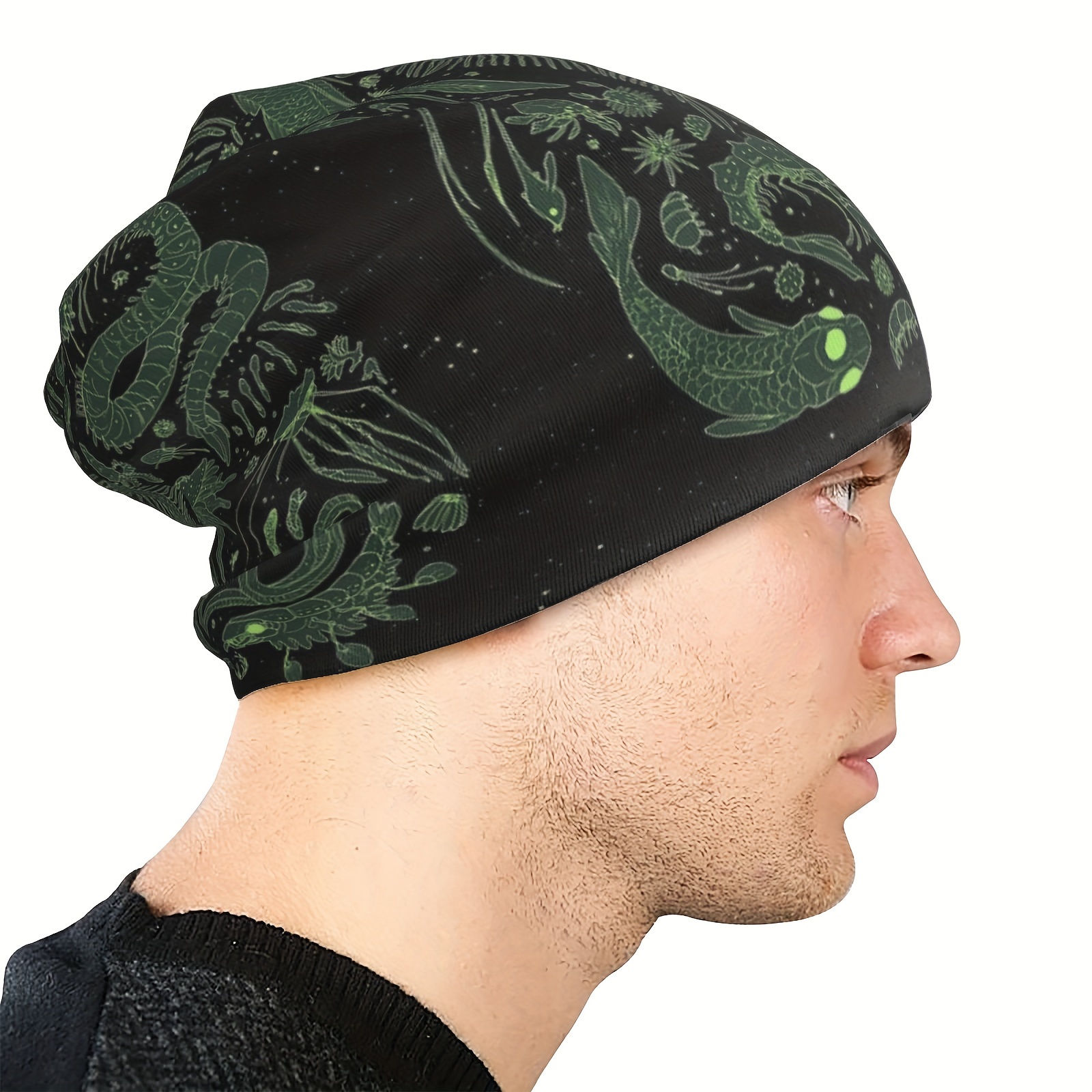 1pc Fish Fossil Bonnet Homme Autumn Spring Thin Beanies Hat For Men Women -  Jewelry & Accessories - Temu United Kingdom