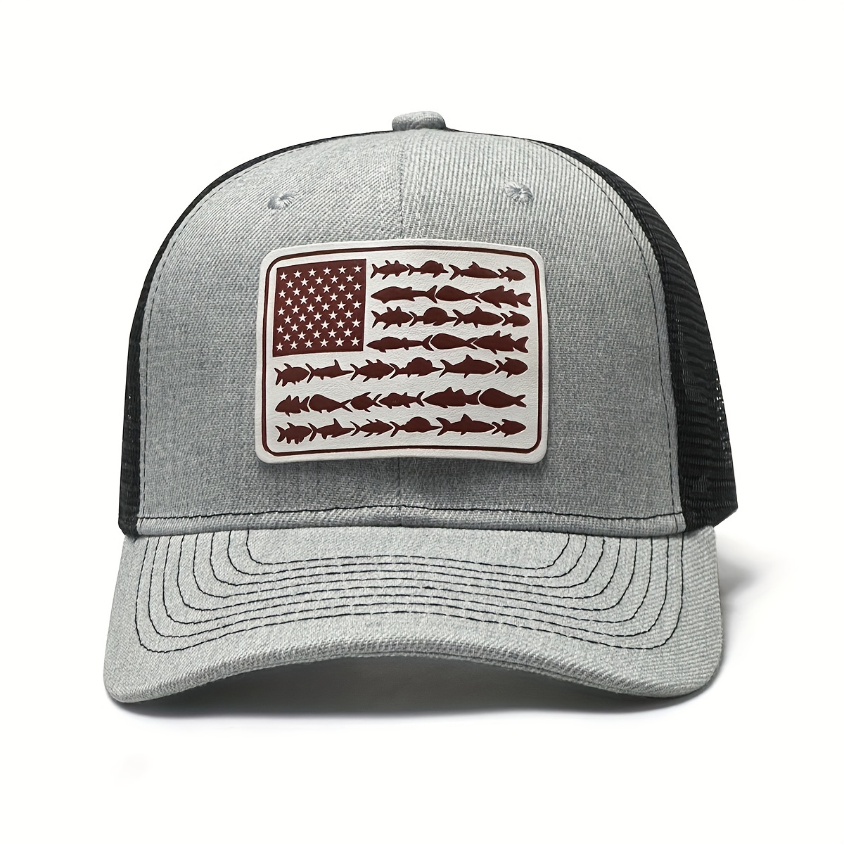 1pc Unique American Flag Pattern Tylish Outdoor Fishing Hat Is Suitable For  Displaying Personality And Patriotism - Jewelry & Accessories - Temu