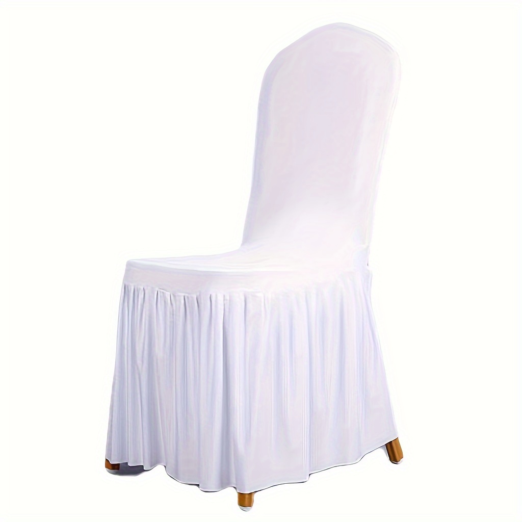 White Black Thickened High Elastic Stretch Folding Chair - Temu