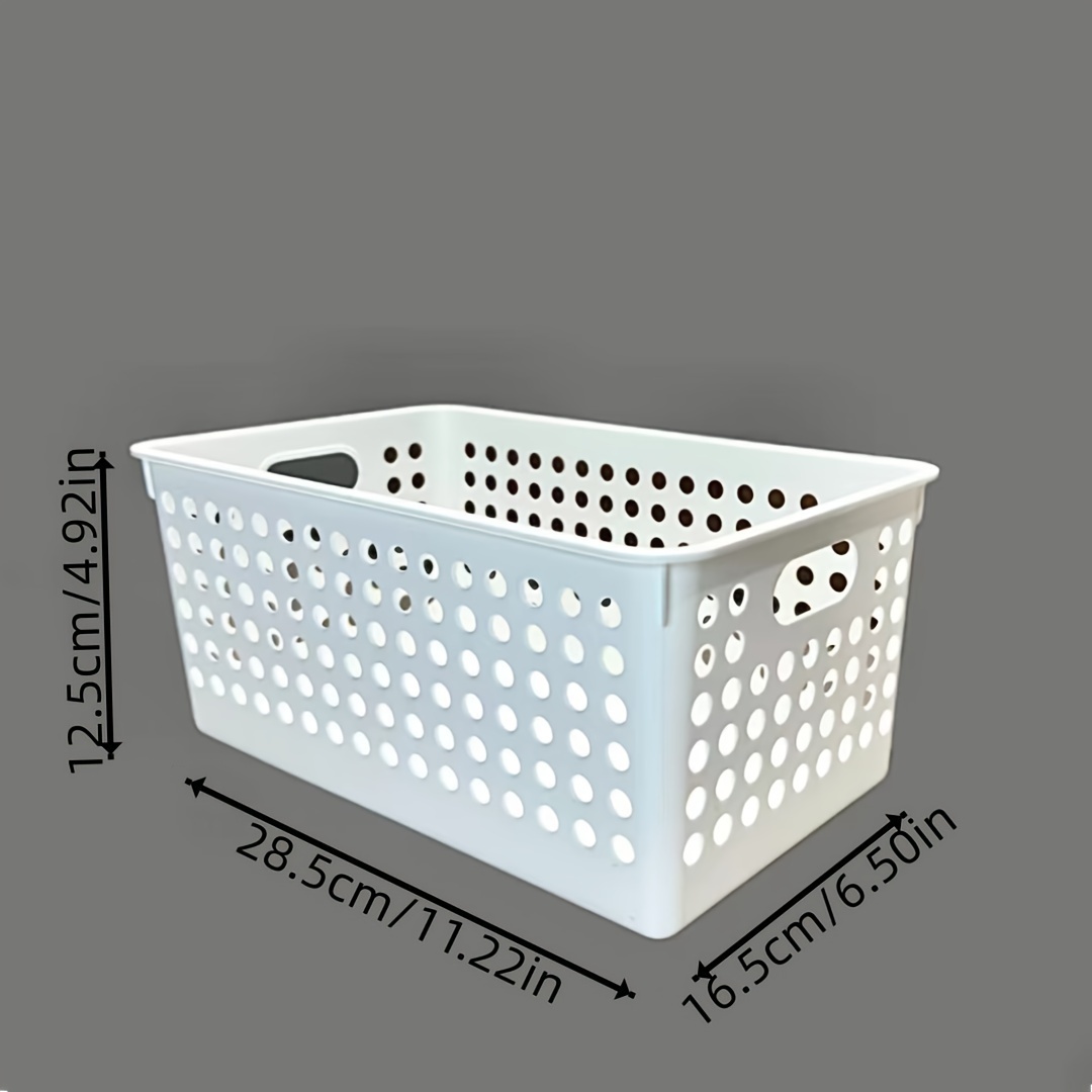 Plastic Storage Baskets - Small Pantry Organization and Storage