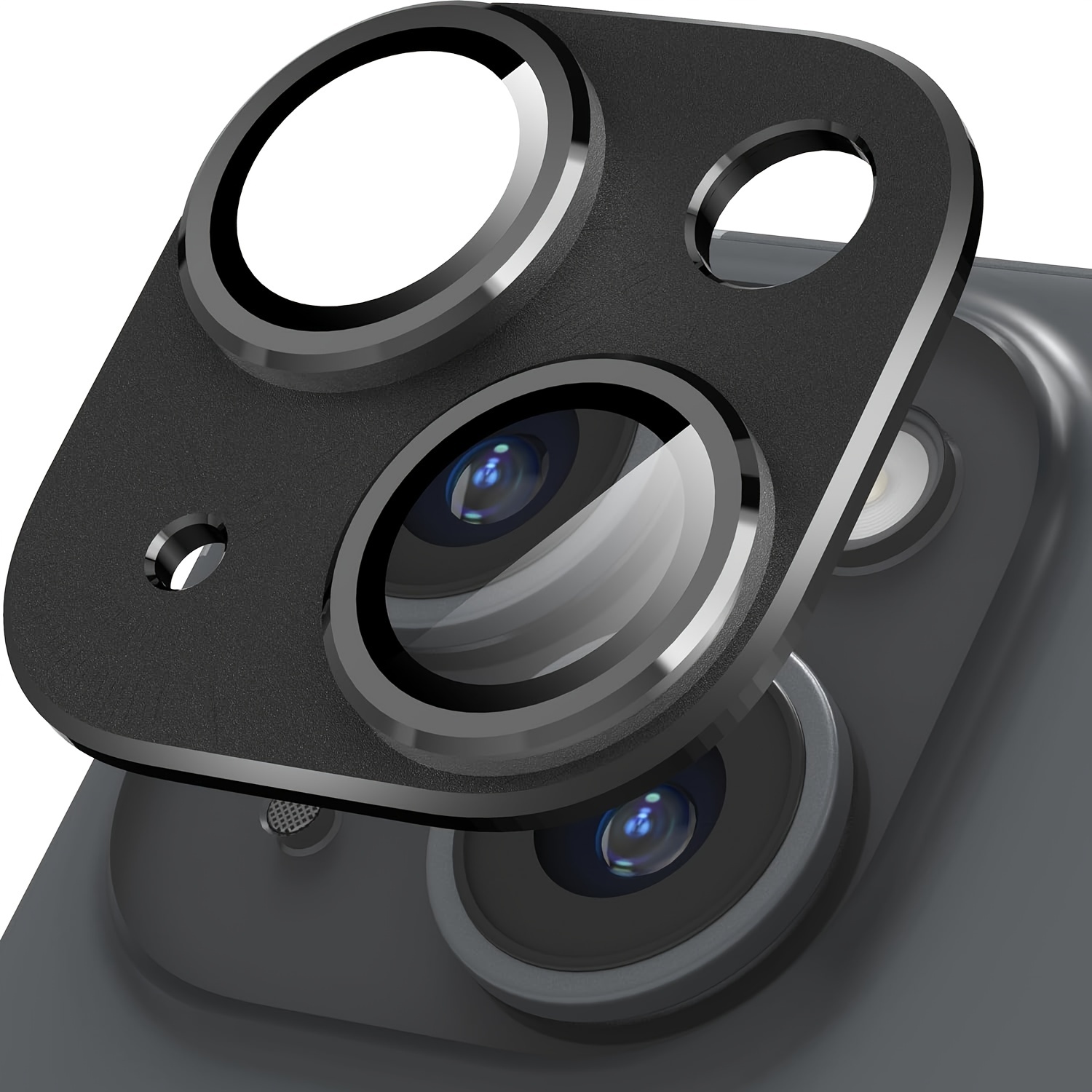 Iphone 15 Pro Max Natural Newest Camera Metal Lens Protector - Temu