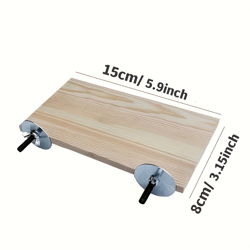 Durable Wood Perch Platform for Parrots