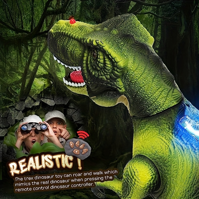 Dinosaure robot jouet télécommandé pour enfants réalistes pour
