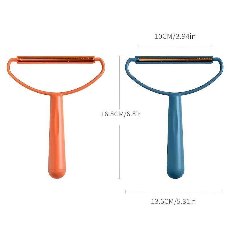 Hair Removal Device, DELFINO Lint Remover Lint Roller Pet Hair Remover  Portable Lint Shaver Portable Manual Clothes Fuzz Shaver for Pet Hair,  Sweater Woven Coat, Carpet, 2 Pcs price in UAE