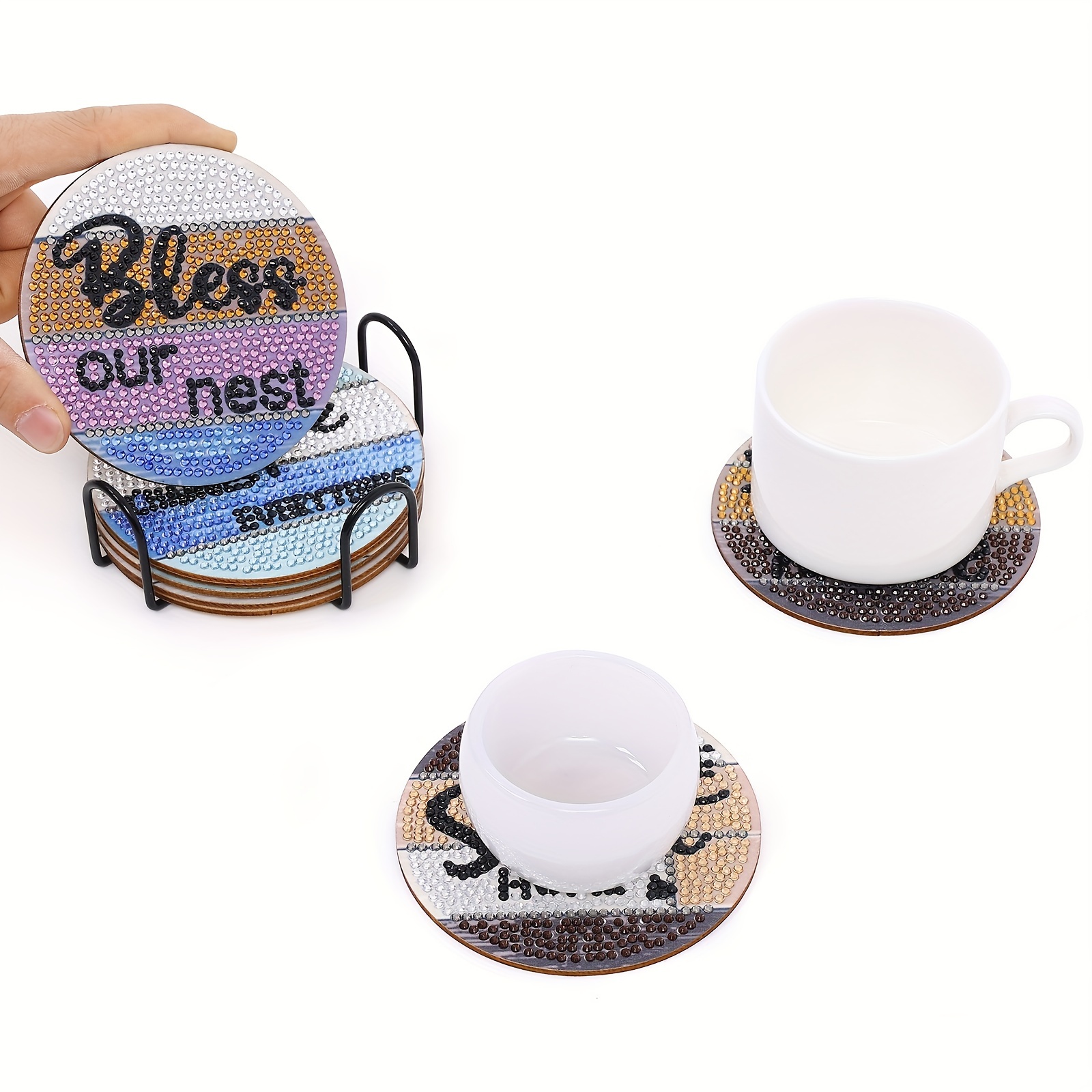 DIY Coffee Mug + Coaster Gift Set