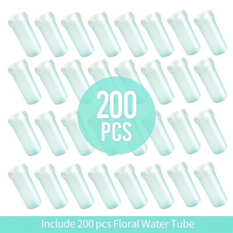 Flower Water Tubes Thickened Large Capacity Plastic Water - Temu United  Arab Emirates