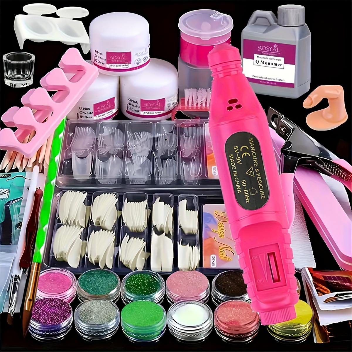 COSCELIA Acrylic Nail Kit Acrylic Powder and Liquid Set for India | Ubuy