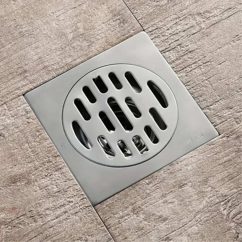 Floor Drain With Removable Cover, Stainless Steel Shower Drain