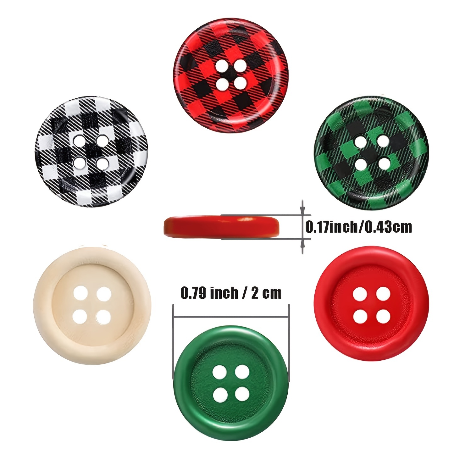 Bottoni dorati curvi Bottoni tondi per trench, Colore 6, 23mm, 3 pezzi :  : Casa e cucina