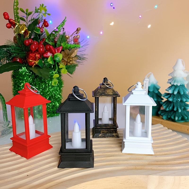 Hanging lantern outdoor Christmas Candle Holder Lawn Camping