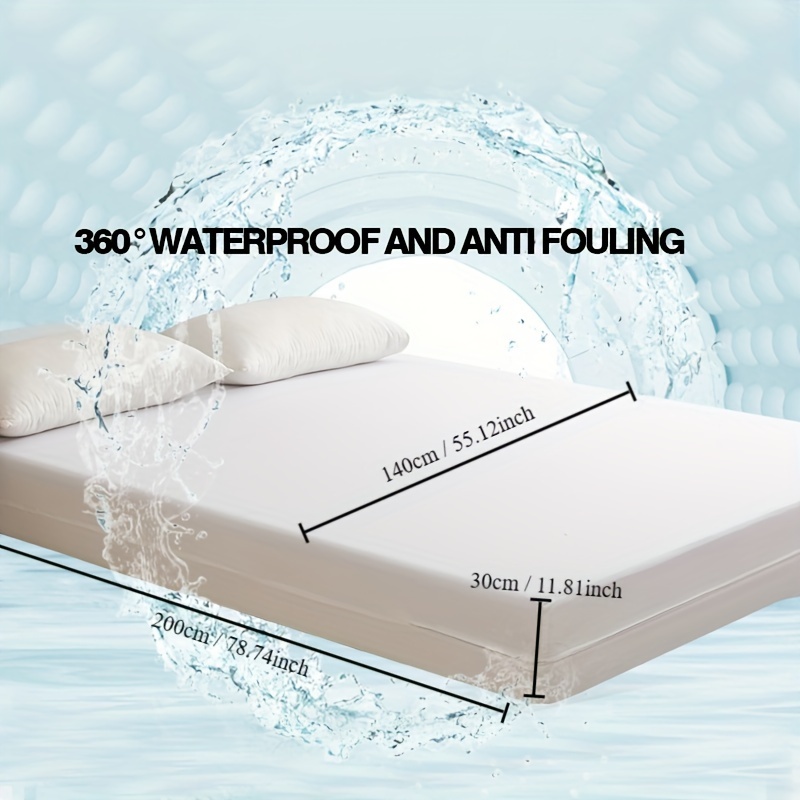 Waterproof Urine-proof Mattress Protector With , Bed Mattress Cover, Full  Coverage