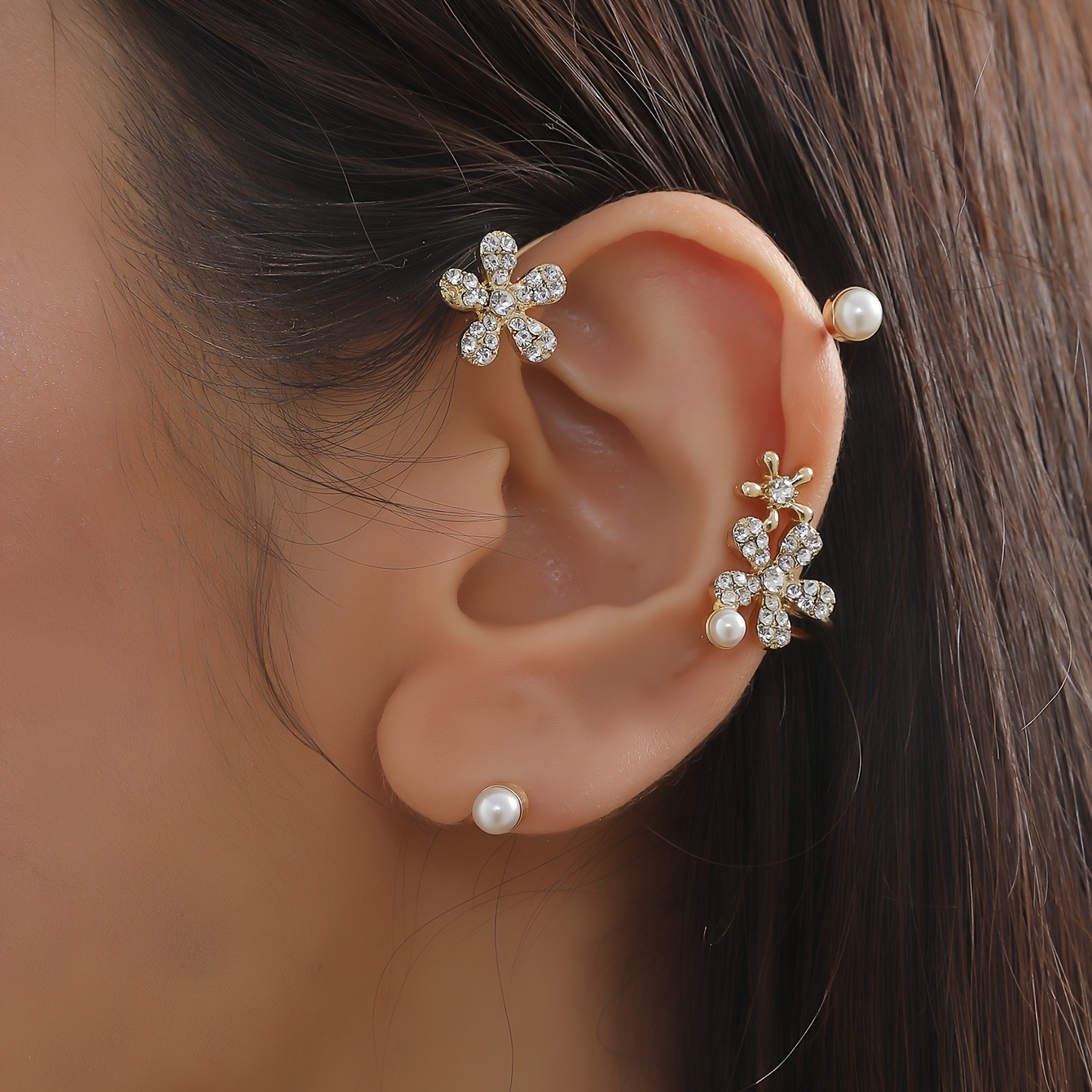 Fashion Irregular Transparent Acrylic Earrings for Women Girls Korean  Elegant Temperament Pendientes Earrings Jewelry D'oreille