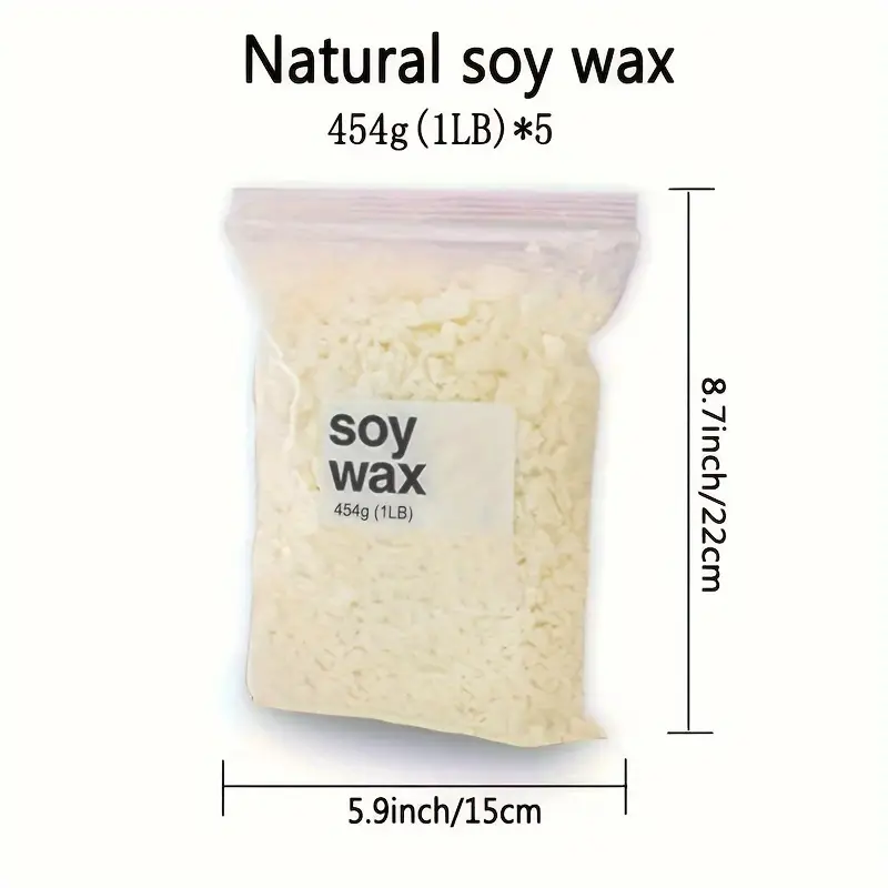 5lbs Soy Wax For Diy Candle Making Premium - Temu