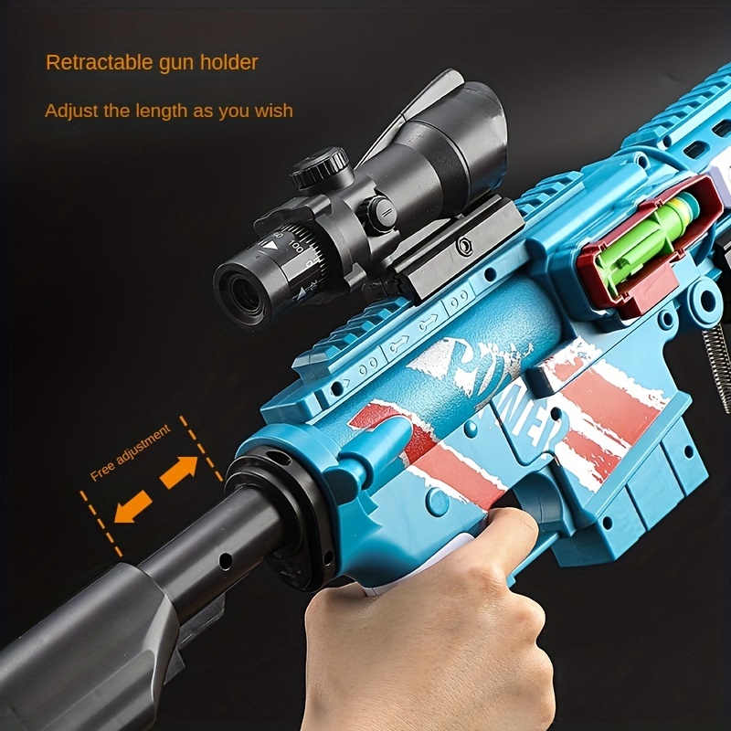 Toy Gun Soft Bullets Gel Ball Shooting Games - Temu