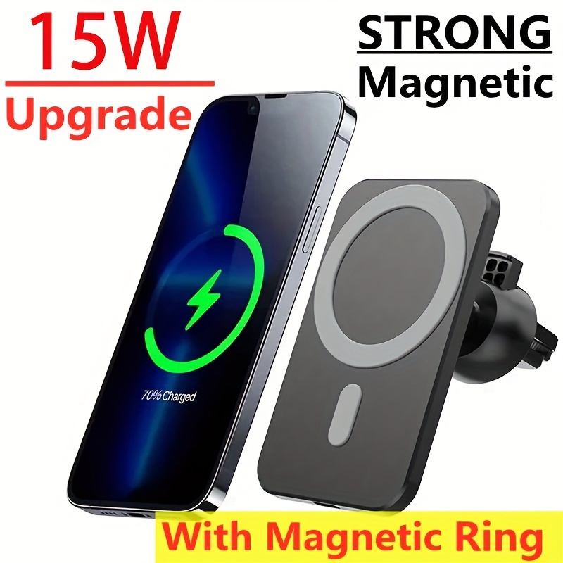 Chargeur Induction Voiture Magnétique,15W Support Téléphone
