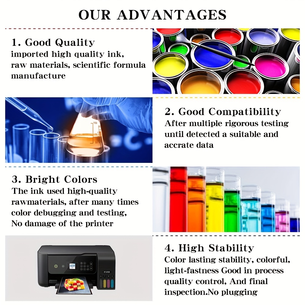 L c Universal Dye Ink Refill Ink Suitable For Most Inkjet - Temu