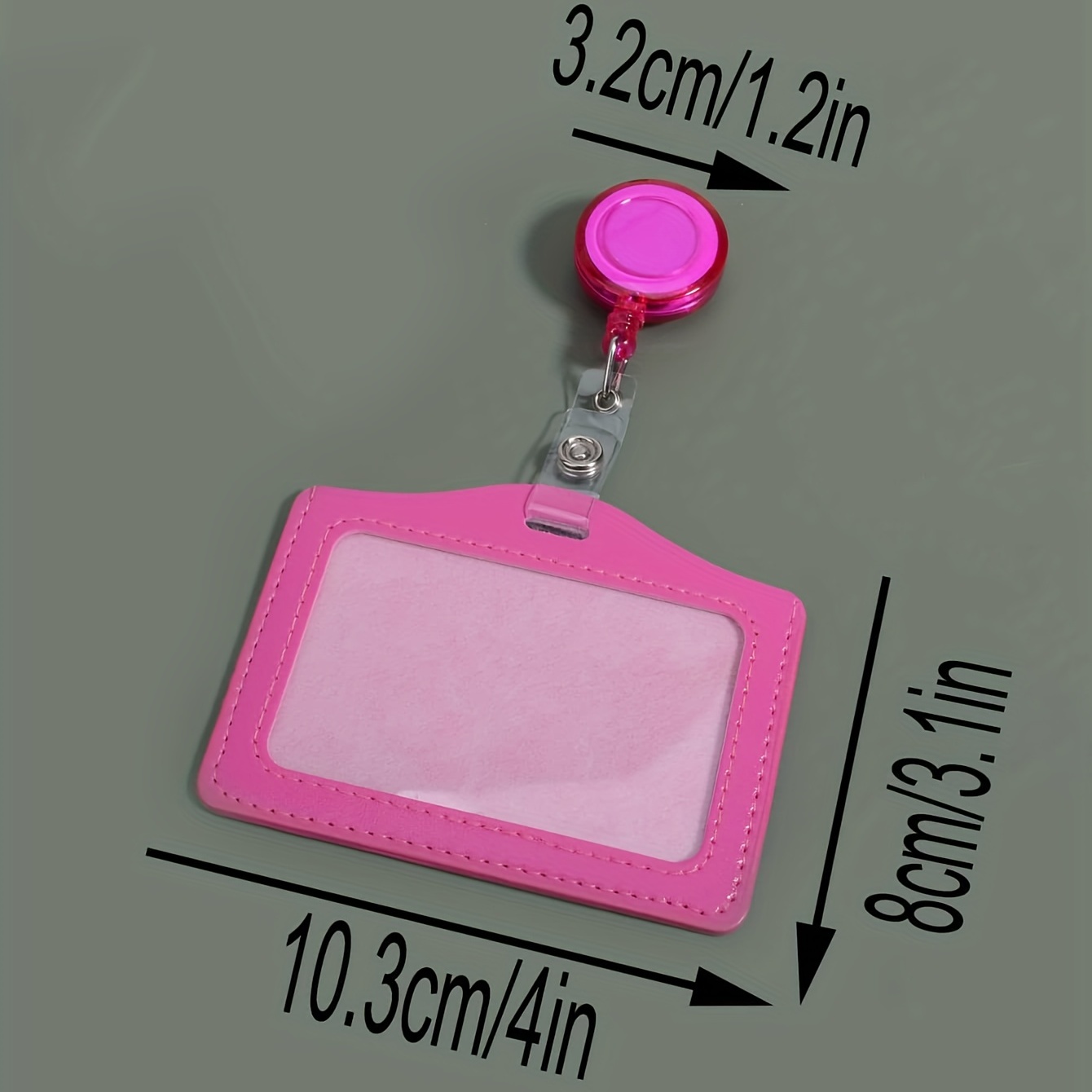 High Quality Simple Plastic Plastic Accessories ID Card Holder
