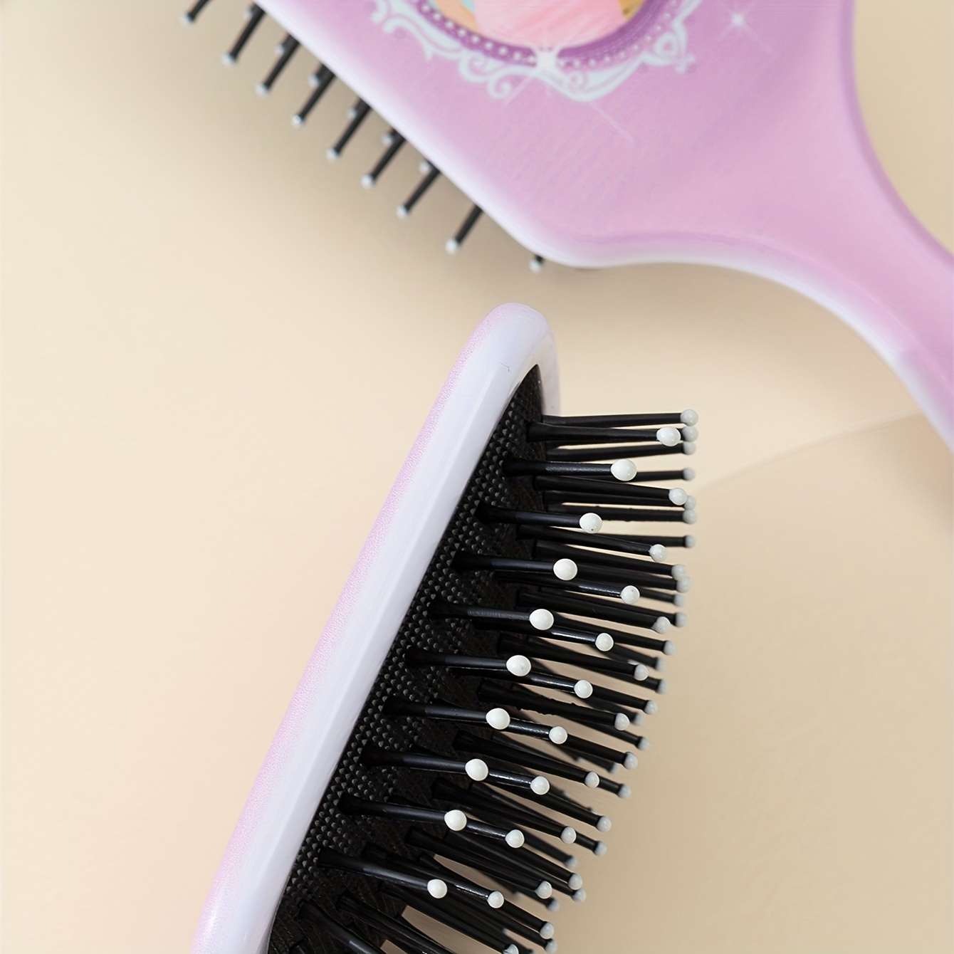 Cute Girly Pattern Air Cushion Comb Detangling Hair Brush - Temu